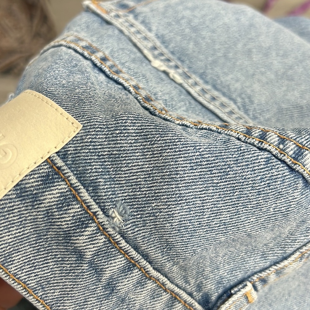 GRLFRND | NEW Sara Super High Rise Slim Straight Jeans in Red Rock Size 30 - Picture 8 of 11